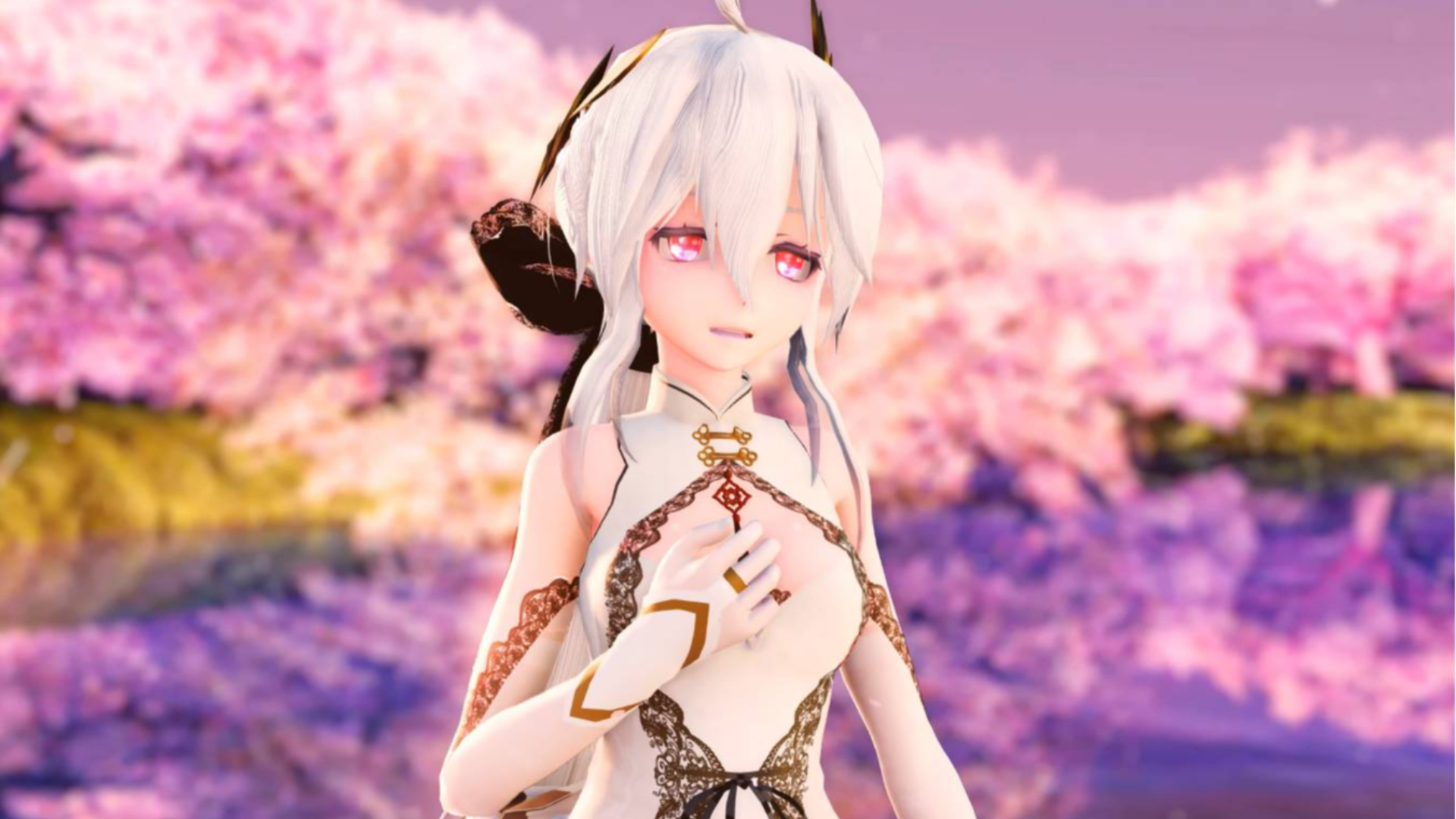 【MMD】徒桜-Haku【4KUHD】
